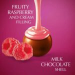 Lindt Lindor Raspberry & Cream Chocolate Truffles Box 200g