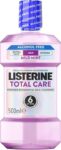 Listerine Total Care Mild Taste (Alcohol Free) Antibacterial Mouthwash (500ml), Fresh Mint Flavour (£2.52 / £2.38 max S&S)
