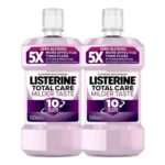 Listerine Total Care Mild Taste (Alcohol Free) (Pack of 2 X 500ml)