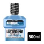 Listerine Total Care Stay White Arctic Mint Mouthwash 500ml