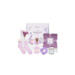 Living and Home Lavender-Scented Spa Bath Gift Set