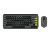 Logitech POP Icon Combo (Wireless Keyboard and Mouse) Graphite / Lilac with code