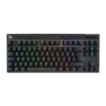 Logitech PRO X TKL Wireless Gaming Keyboard – Black324/6438