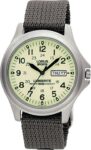 Lorus Mens Lumibrite Grey Fabric Strap Watch (free C&C)