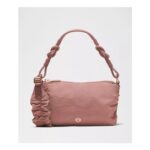 Lululemon Ruched Shoulder Bag Mini 1.5L – Black/Black/Silver