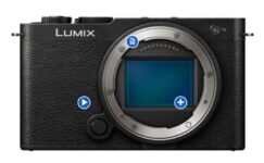 Lumix S9 Full-Frame Mirrorless Camera – Jet Black/Black & Silver/Turqoise (Body Only) With BLC/HSD/DFC/EPP (£599.15 After £250 Cashback)