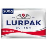 Lurpak Butter (Unsalted or Slightly Salted, 200g)