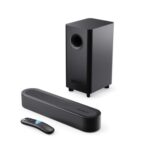 MAJORITY Bowfell Axis 2.1 Soundbar with Wired Subwoofer