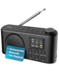MAJORITY Orwell Pro Portable DAB Digital Radio with Bluetooth & 40 Presets USB-C Rechargeable Battery Powered. SB izilla /FBA