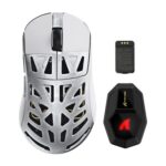 MAMBASNAKE Attack Shark RS6 Ultra Lightspeed Wireless Mouse – Silver