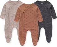 MAMIMAKA Baby Clothes Unisex Newborn Baby Grow one-Piece for Boys and Girls