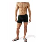 MODISHION Minimalist Swimming Trunks – Jet Black