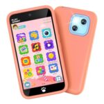 MOMILLA Kids Phone with 195 Drawings, 45 Stickers, 220 Games