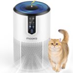 MOOKA H13 HEPA Air Purifier for Bedroom Home Pet 120 m², 13 dB Sleep Mode