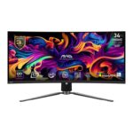 MSI MAG 341CQP QD-OLED 34 UWQHD 175Hz Adaptive Sync Curved HDR Open Box Monitor