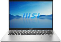 MSI Prestige 14 H (B12UCX-430UK) 14.0 FHD 100% sRGB, Intel 12th Gen i5-12450H, NVIDIA GeForce RTX 2050, LPDDR5 16GB, 512GB NVMe PCIe SSD, Intel Wi-Fi 6E, Windows 11 Home – Urban Silver