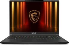 MSI Stealth A16 AI Gaming Laptop 16 QHD 240Hz 400 nits Screen AMD Ryzen AI 9 HX 370 NVIDIA GeForce RTX 5080 32GB RAM 2TB PCIe
