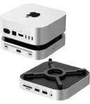 Mac Mini M4 Dock with 10Gbps NVMe SSD Enclosure (Up to 8TB) USB C Hub – Sold by Mbest EU FBA