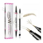 Magic Microblading Eyebrow Pencil, 2-in-1 Dual-Ended Waterproof