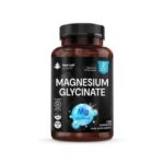 Magnesium Glycinate 120 Capsules Fatigue Bone Health