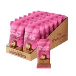 Mallow & Marsh Ultimate Smore Bar – Caffé Mocha, Milk Chocolate Covered Coffee Marshmallow with Biscuit Base (14 x 42g)