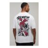 Man Black Oversized Spider Man License Print T-Shirt