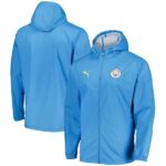 Manchester City PUMA Training All Weather Jacket – Blue – XS, S