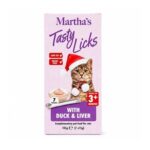 Marthas Tasty Licks 105g – Duck & Liver