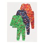 Marvel Spidey Colourful Pyjamas 3 Pack
