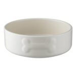 Mason Cash Colour Mix Cream Stoneware Dog Bowl 15cm 500ml – £5.32 S&S