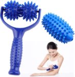 Massage Roller, 3 Spiky Balls Interchangeable, Body, Muscle Relax Sold by WUZHIYUE / FBA