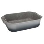MasterClass Cast Aluminium Lightweight Roasting Tin, 41 x 26cm, Grey Ombre