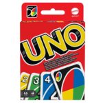 Mattel Games UNO Card Game, Ages 7, Players 2-10 Classic UNO Color and Number Matching Gameplay
