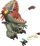 Mattel Jurassic World Rebirth Fierce Feeder Velociraptor Figure