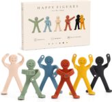 Maveek Magnetic Men, 6 Pcs Magnetic Human Figure Fridge Magnets Fidget Toys