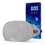 Mavogel Cotton Sleep Eye Mask with Light-Blocking Adjustable Nose Bridge
