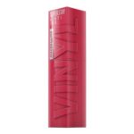Maybelline Liquid Lipstick Lip Colour Super Stay Vinyl Ink, 20 Coy
