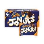 McVities Jaffa Cakes Original Jaffa, 4 x 43 g Chocolate Coated Donuts with Orange Filling,