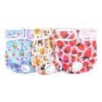 Medo Reusable Dog Nappies 3-Pack XS Female Dogs 25-35 Cm