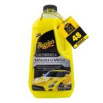 Meguiars Ultimate Wash & Wax for Car Washing & Waxing – 1.36L (£14.43 / £13.71 max S&S)