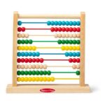 Melissa & Doug Abacus: Wooden Counting Toy with 100 Beads