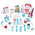 Melissa & Doug Doctors Kit Medical Role Play Set With Emergency Bag & Tools Age 3