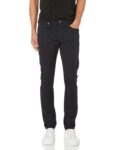 Mens 5-Pocket Stretch Twill Jeans-Inspired Casual Pants W33 / L34