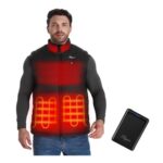 Mens Heated Gilet with 10000mAh Power Bank