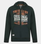 Mens Tokyo Laundry Full Zip Hoody – Green – Sizes S To 2XL (Other Colours In Description)