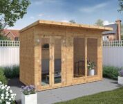 Mercia Maine 10 x 6ft Double Door Shiplap Traditional Summerhouse