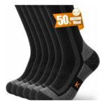 Merino Wool Thermal Socks – Black, UK 3-5