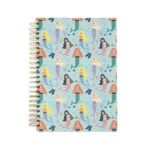 Mermaid Hardback Spiral Notebook A4