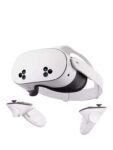 Meta Quest 3S All-In-One Mixed Reality Headset and Controllers, 128GB, White / £319 For 256gb