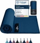Microfibre Towel – 4080cm Quick Dry Towels for Adults 250 GSM, Lightweight & Highly Absorbent, Microfibre Beach Towel for Gym, Yoga, Travel, Camping and Hiking, Lake Blue